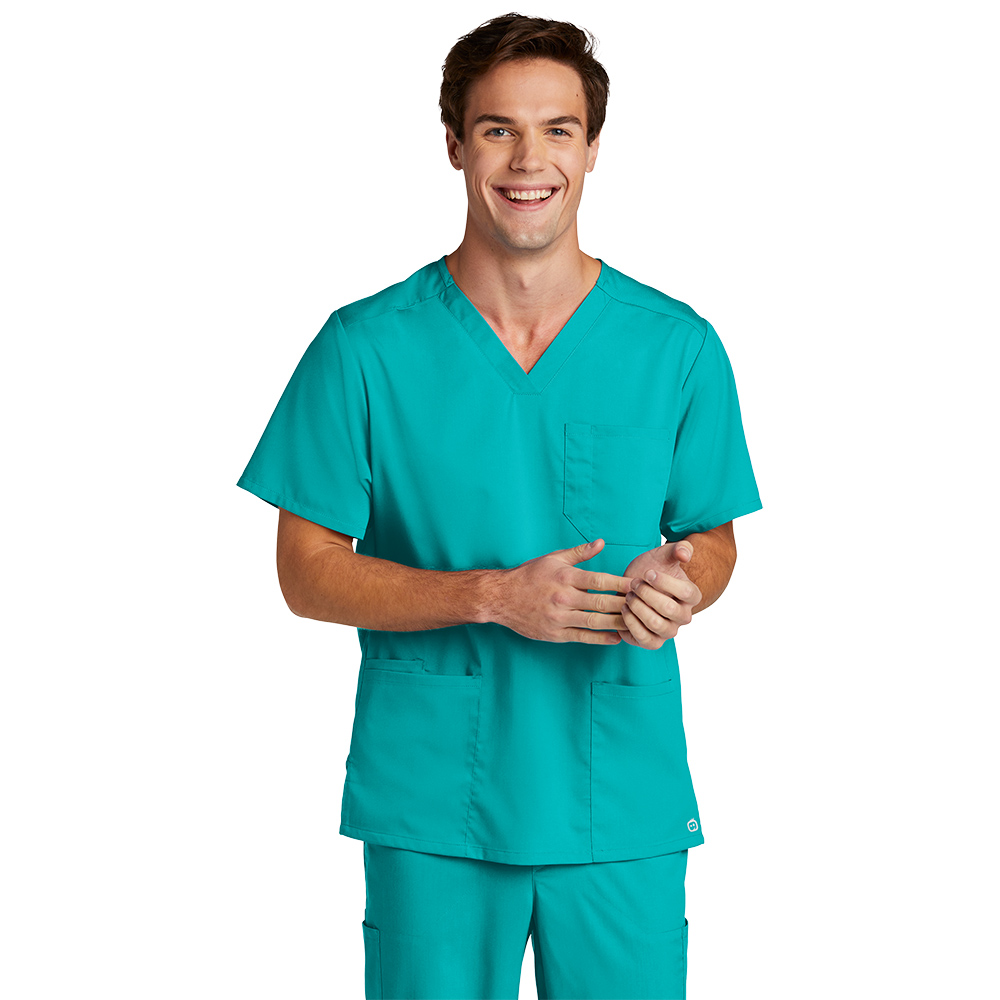 WonderWink WW5068 Men’s Premier Flex V-Neck