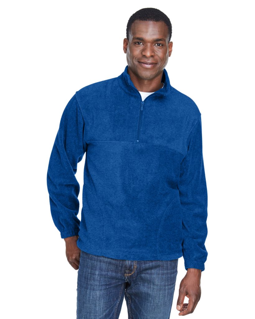 Harriton M980 Quarter-Zip Fleece Pullover
